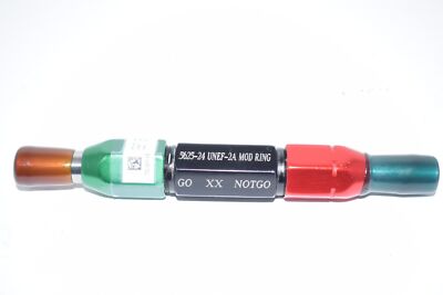 PMC Industries .5625-24 UNEF-2A Go NO Go Smooth Pin Gage Check Plug Go .5079 No 