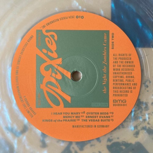 PIXIES The Night The Zombies Came Vinyl LP Limited Edition Numbered NEW UNPLAYED - Picture 4 of 5