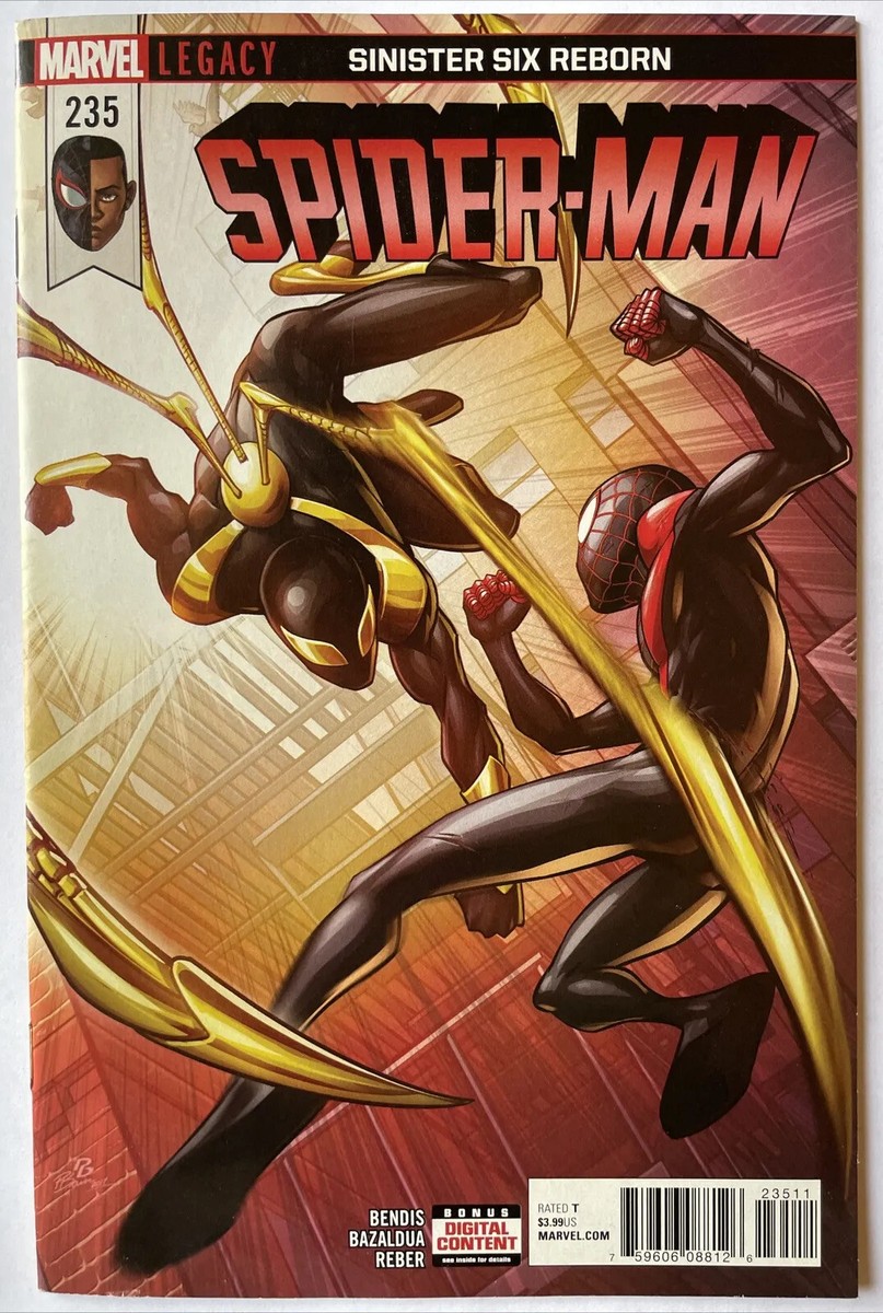 Miles Morales Spider-Man #235 • New Sinister Six! Iron Spider Cover!