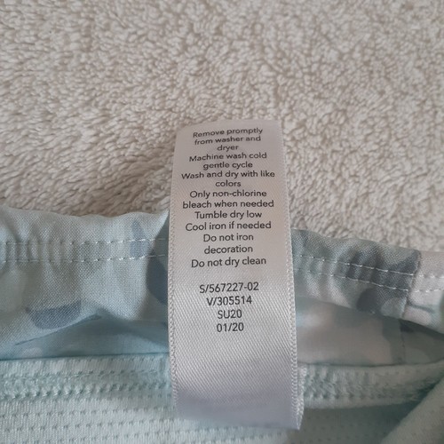 Athleta Girl Girl's Size XXL/16 Teal Camo Game Point Tennis Active Skort - Picture 3 of 10