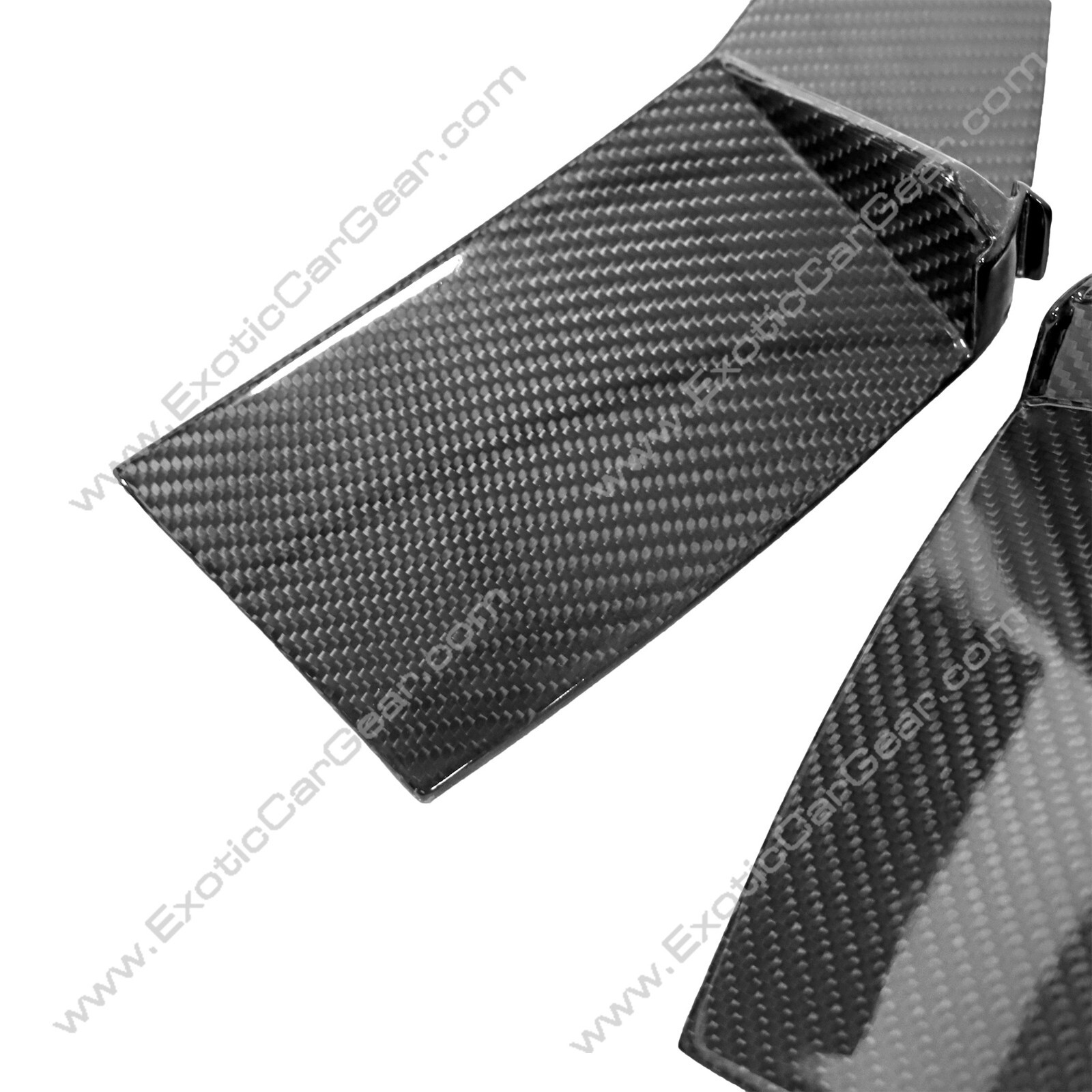 Lamborghini Aventador S Carbon Fiber Side Rear Qtr Trim Wings