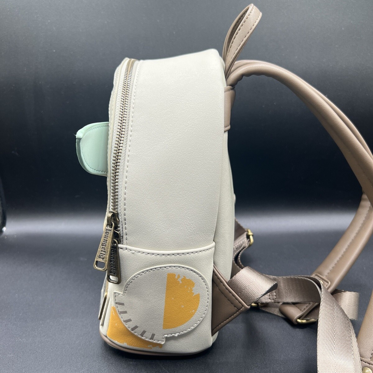 Loungefly Star Wars Baby Yoda Mini Backpack - Tan & Green | eBay