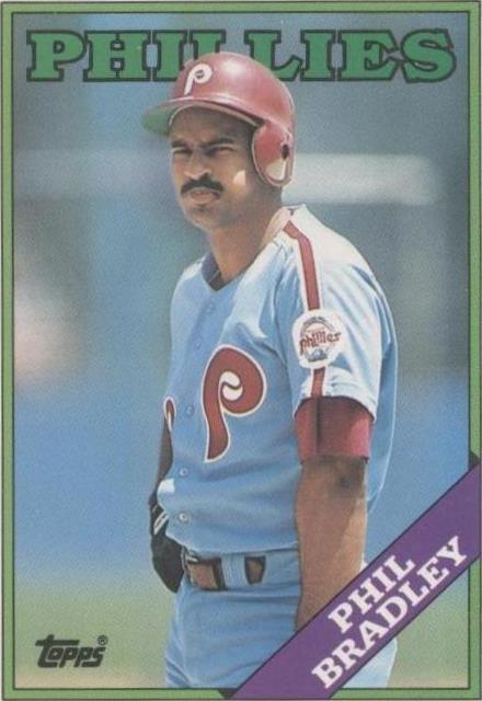1988 Topps Traded - Phil Bradley #18T - 1 of 1