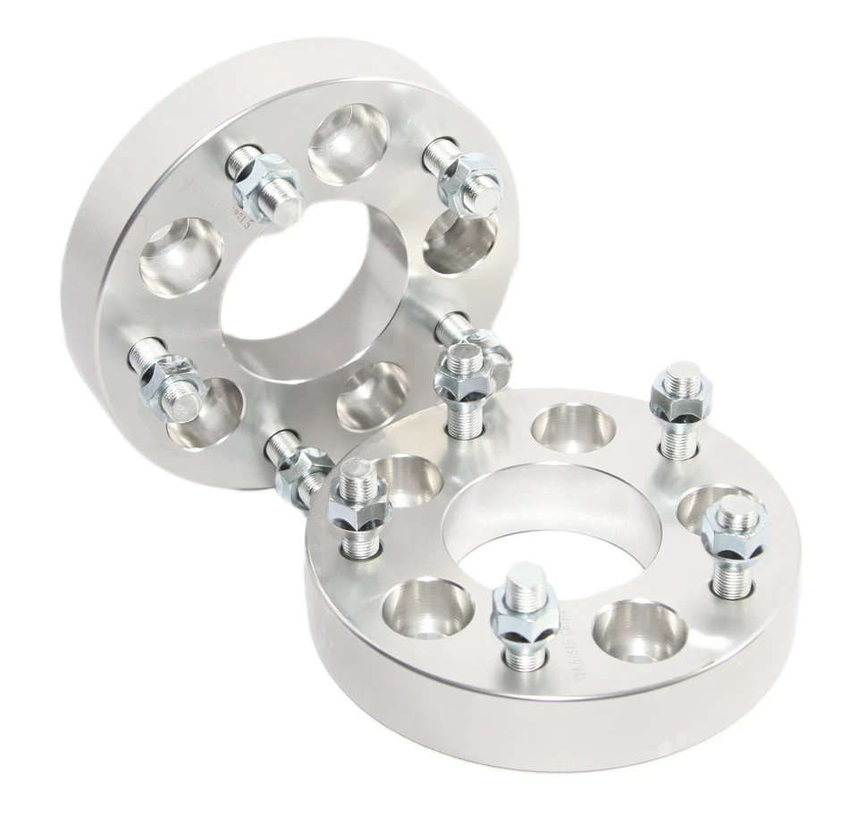 Adaptador de rueda 2 piezas 32 mm para 87-06 Wrangler/02-13 Liberty 5LUG 5X4,5 5x5" 1,25" Foto 3 de 4