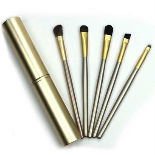 5pcs Travel Handbag Mini Makeup Brushes Set - 5 Different Make Up Brush Kit - Picture 8 of 17