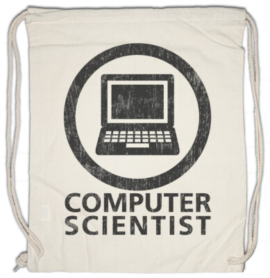Computer Scientist Turnbeutel Science Fun Nerd Informatiker Informatik Admin