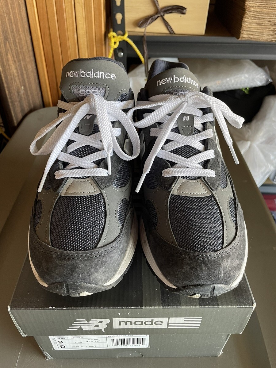 New Balance 992 Navy Gray 9D M992GG | eBay New Balance 992 Navy Gray 9D M992GG | eBay