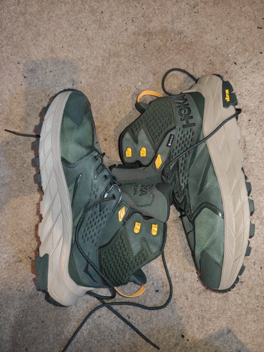 Hoka One One Men Anacapa Mid GTX Gore-Tex Thyme Radiant  display picture 1