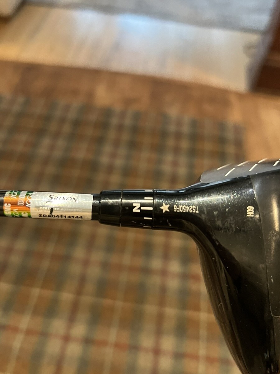 Left-Handed Srixon Z355 10.5° Driver LH, Miyazaki Jinsoku Shaft