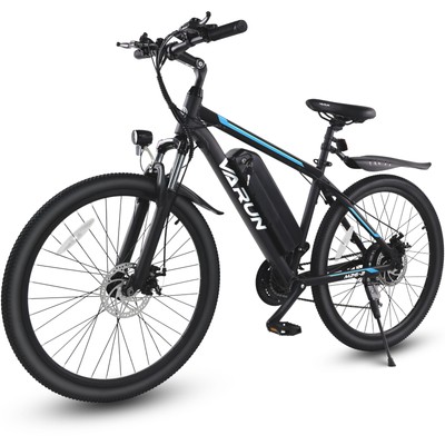 VARUN Mountain Electric Bike 26 Inch Electric Bicycle 21 Speed City E-Bike