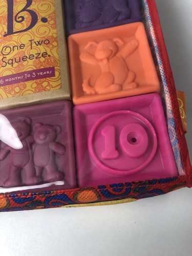 B. Toys One Two Squeeze Baby Blöcke Gebäude für Kleinkinder Spielzeug Neu - Bild 5 von 10