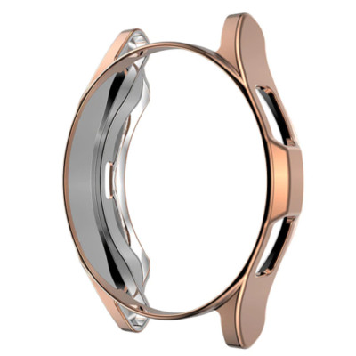 Hülle + 2X Schutzglas  für Samsung Galaxy Watch 4 Classic 42/46mm Panzerfolie 9H