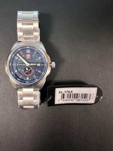 Luminox Atacama Adventurer Steel Blue Dial Date Divers Quartz Mens Watch XL.1764