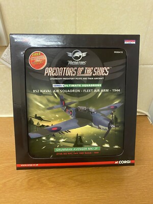 GRUMMAN AVENGER - Corgi Predators Of The Skies Pr99403 - George H.w
