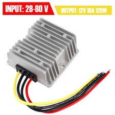 120W DC-to-DC Power Regulator 28-80V Step Down to 12V 10A Voltage Buck Converter