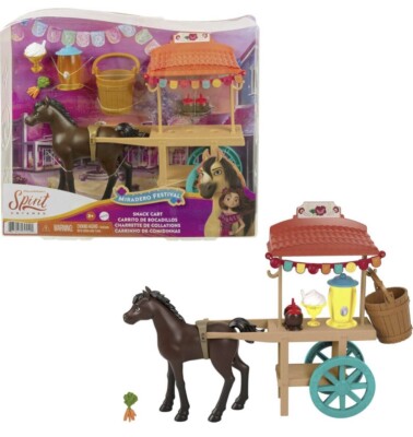 Mattel - Dreamworks Spirit GXF69   Miradero Festivalstand mit Pony & Zubehör 