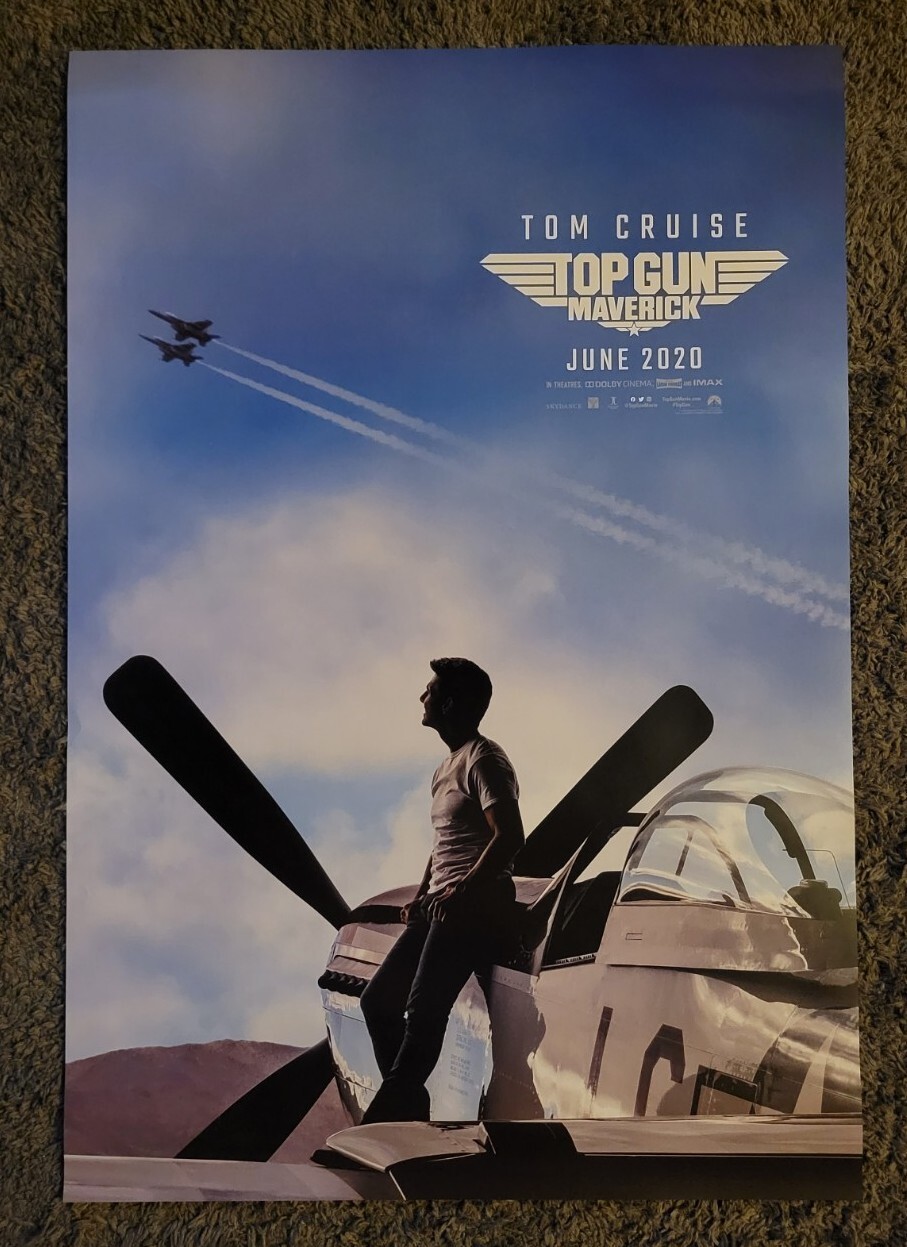 Top Gun Maverick RECALLED Advance 27x40 1Sheet DS Movie Poster Double