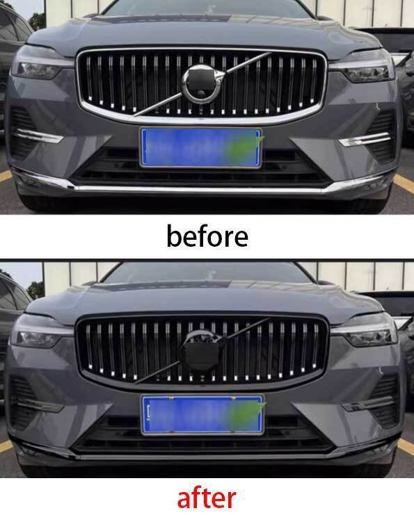 Volvo XC60 2022-2024 Gloss Black Center Grille Frame 1PCS | eBay