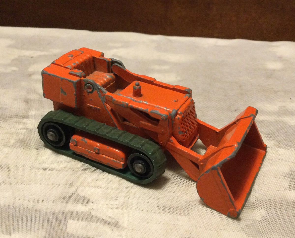 Vintage Lesney Matchbox Diecast Drott Excavator Bulldozer