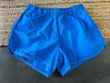 Vintage Jantzen Men s Blue Swimming Trunks Size 34 Elastic Waist Drawstring