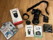 Canon Rebel XSi EOS 450D with bag, upgraded lens and extras