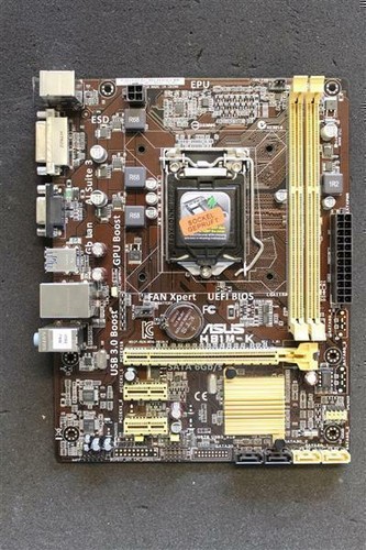 Aufrüst Bundle - ASUS H81M-K + Intel i5-4590 + 8GB RAM #74145 - Afbeelding 2 van 4