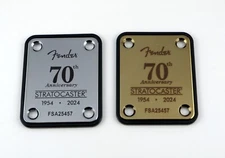 Stratocaster 70th Anniversary Tribute Neck Plate