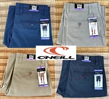 New ONeill 2-Way Stretch Mens Shorts Chino Walking Tan Blue Grey Black ALL SIZES