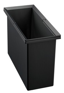 Blanco 229331 SELECT Eimer 16 Liter schwarz Kunststoff