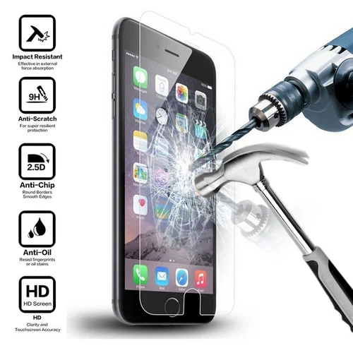 REAL TEMPERED GLASS FILM LCD SCREEN PROTECTOR FOR APPLE IPHONE 7 plus