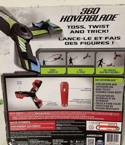 ⚡️Air Hogs 360 Hoverblade Remote Control Boomerang Toss Twist & Trick - Picture 2 of 2