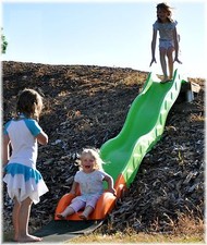 Hangrutsche 380cm Rutsche Wellenrutsche Rutschbahn Kinderrutsche mit Welle