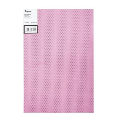 Rayher Crepla Glitter-Platte Pink – 30x45 Cm Für Kreative Bastelprojekte