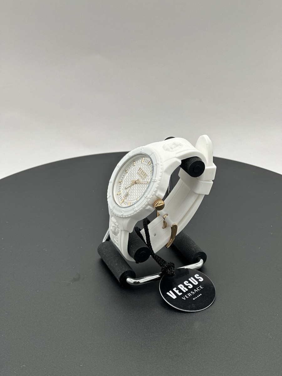 Versus Versace Brand Men's White Color 43 mm Tokyo R Watch Versus Versace Brand Men's White Color 43 mm Tokyo R Watch