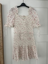 loveshackfancy smocked  mini dress