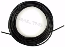 50' Sunlite Unlined Brake Cable Housing Bicycle - 5mm x  50' Foot Roll  - Black