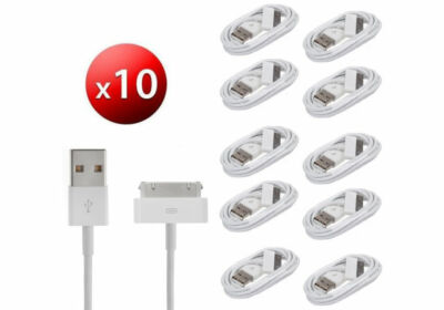 10x Charging Cable Charger Lead for Apple iPhone 4 4S 3GS 10x Charging Cable Charger Lead for Apple iPhone 4 4S 3GS