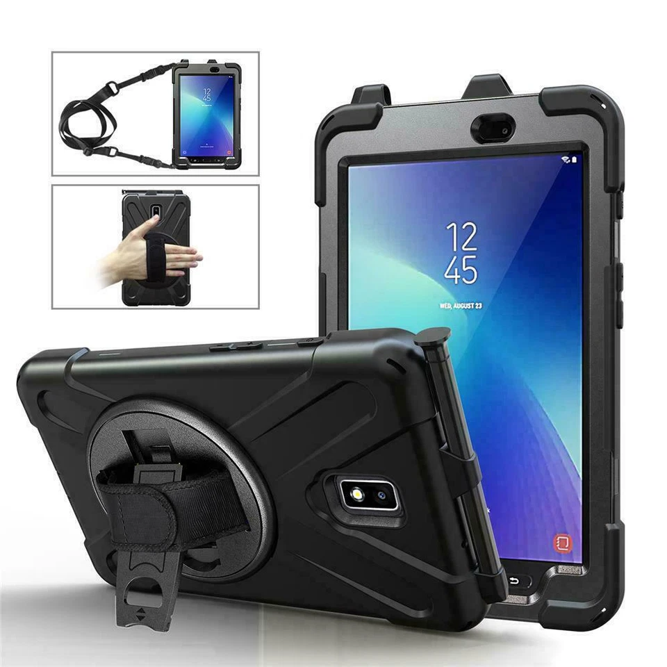 For Samsung Galaxy Tab Active 2 T395 T390 Shockproof Armor Heavy Duty Case Cover - Image 2 of 4