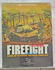 TSR FIREFIGHT SPI Board Game 1984 US & Soviet Conflict Factory Sealed - Vintage 