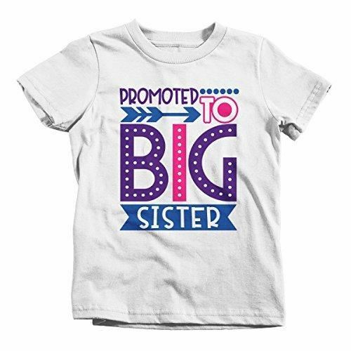Shirts By Sarah Girl's Promoted to Big Sister Dotty T-Shirt Cute Shirt Promoted - Bild 18 von 18