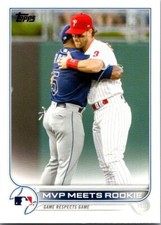 2022 Topps Series 1 MVP Meets Rookie Bryce Harper #367