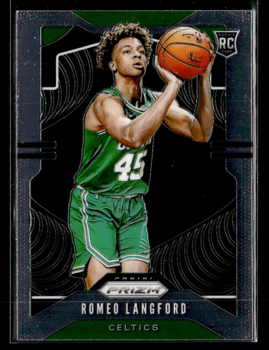 2019-20 Panini Prizm #260 Romeo Langford Rookie Card Boston Celtics