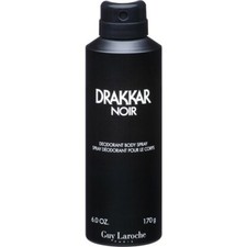 Guy Laroche Drakkar Noir Deodorant Body Spray SEALED 6.0 oz. New Men's Body Mist