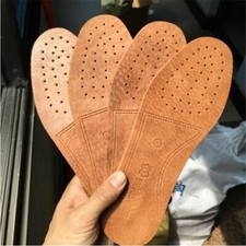 Leather Shoe Insoles Ultra Thin Breathable Large Size Absorb Sweat Shoes Pads