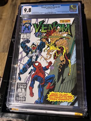 Venom Lethal Protector #4 CGC 9.8 White Pages 1993, 1st Appearance Of Scream