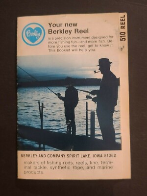 BERKLEY 510 FLY FISHING REEL FLYREEL Owners Guide Manual