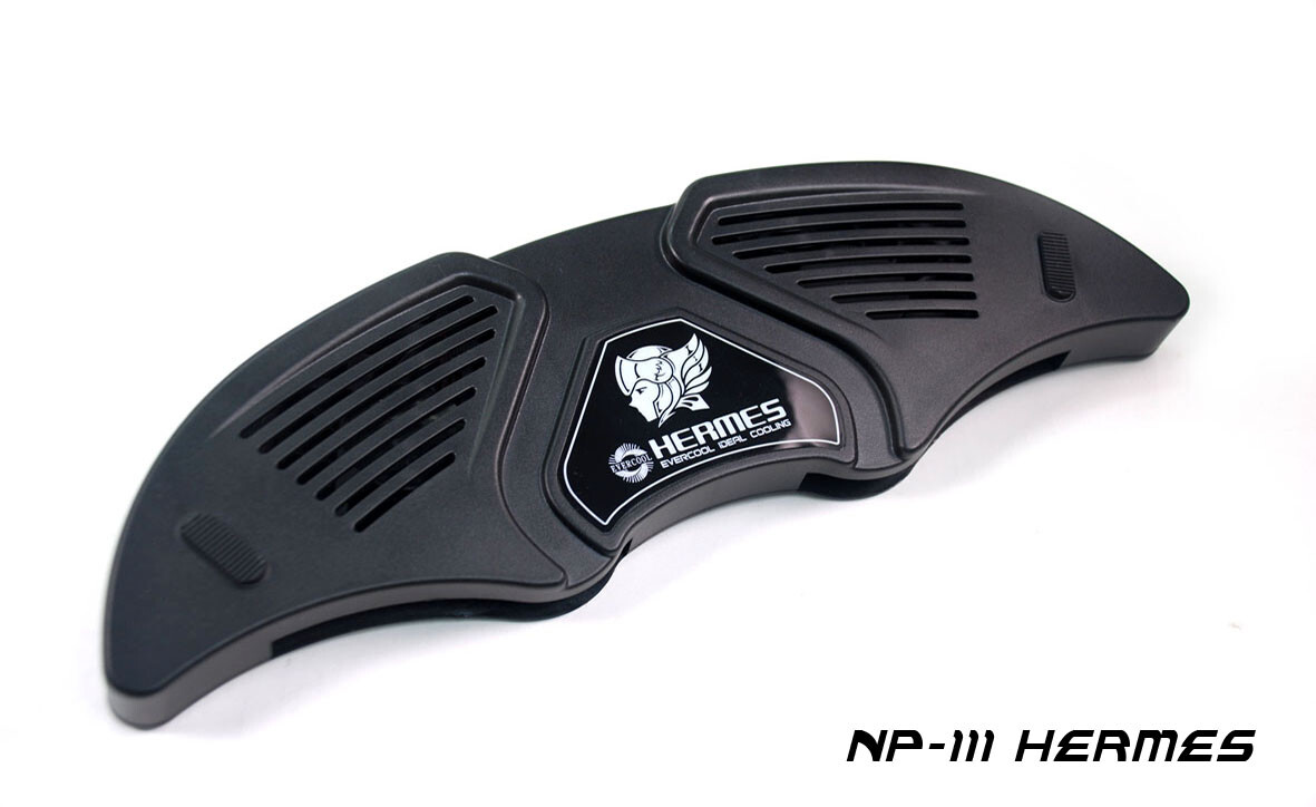 Evercool Hermes Notebook Laptop Cooler Cooling  Fan Pad NP-111
