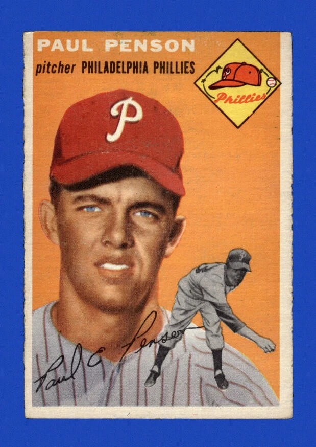 Paul Penson trading card