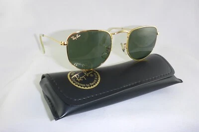 NOS! NEU! Vintage Ray Ban USA B&L Classic style 2  G15 Arista Gold W0978 + case - Bild 1 von 4