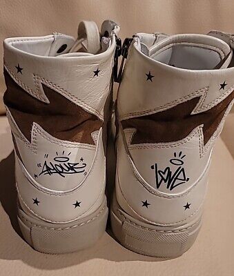 Zadig & Voltaire ZV1747 High Top Flash Crush Leather Zadig & Voltaire ZV1747 High Top Flash Crush Leather
